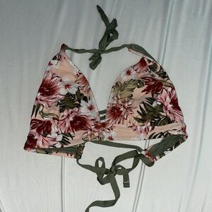FLORAL BATHING SUIT TOP